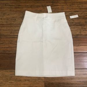 NWT White Skirt 